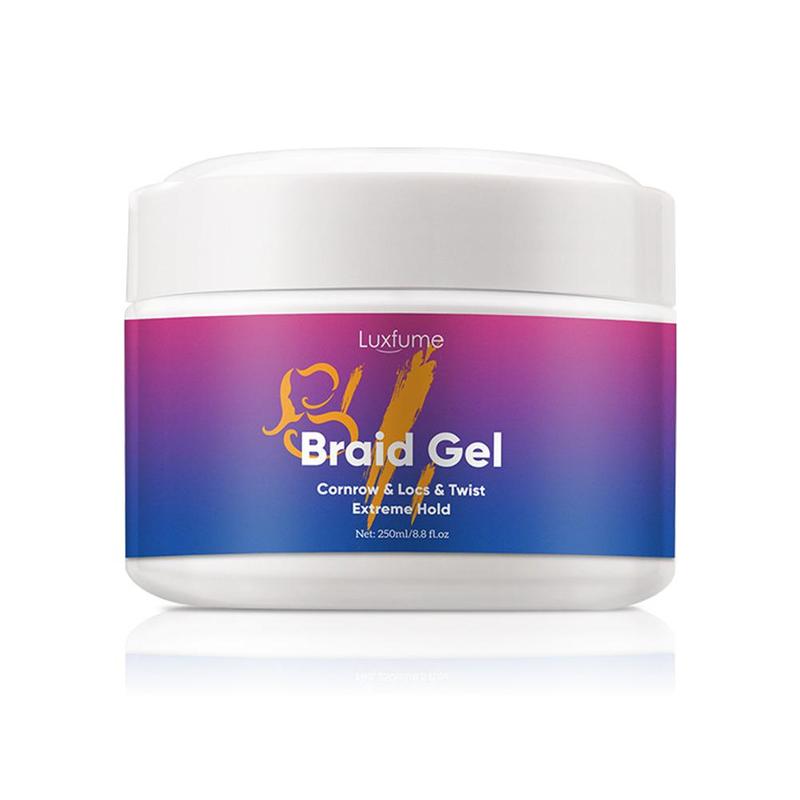 Braiding Gel, Glossy, Moisturizing, and Styling Braiding Gel, Twist Gel 250ml
